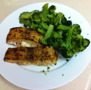 Salmon and Broccoli